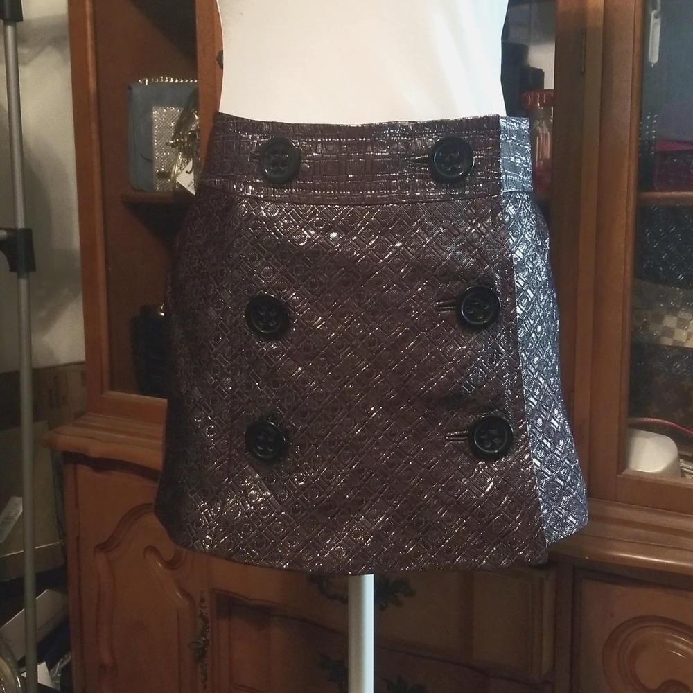 Express Gunmetal Miniskirt Size 0